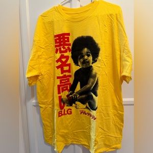 Brand new Fashion Nova graphic Tee, size Large, Notorious BIG